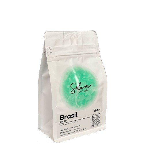 Кава Solum Brasil Santos 250 г