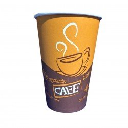 Стакан паперовий з малюнком Cafe 340 мл
